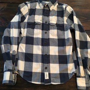 Men’s S Abercrombie Muscle Button-Down Shirt